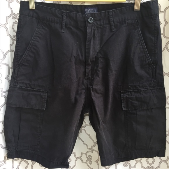 black levi shorts mens